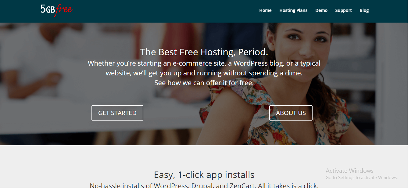 5gb-free web-hosting-minidea