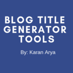 blog title generator