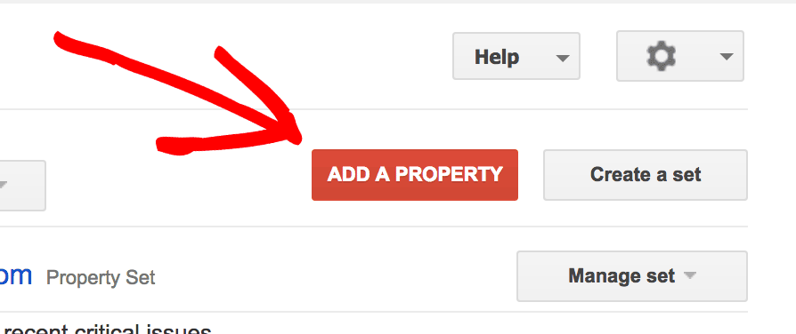 Add a Property in Google Search Console Formerly Google Webmaster Tools