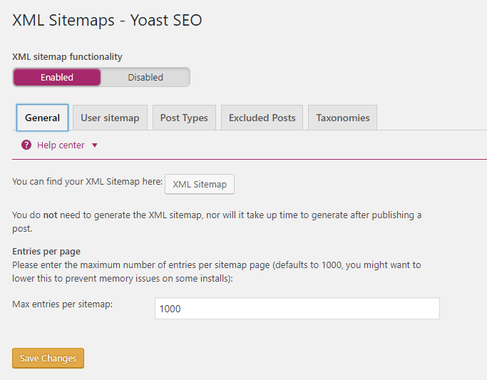 how to create an xml sitemap for wordpress website