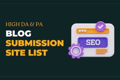 Free Blog Submission Sites List for SEO