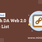 Free High DA Web 2.0 Website List With Complete Solution