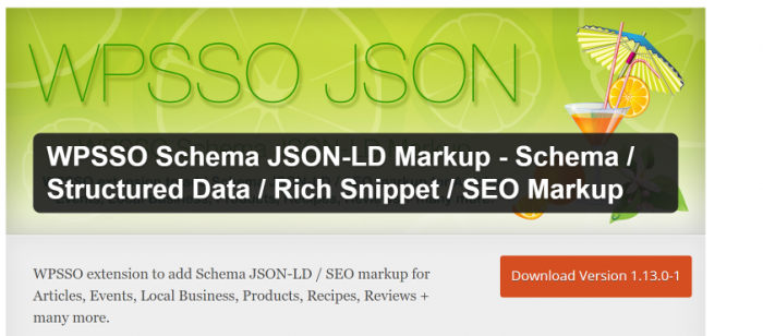 WPSSO Schema JSON-LD Markup