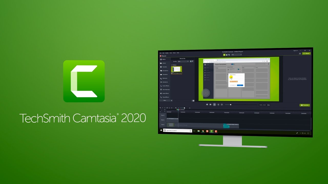 Camtasia Video Editing Software
