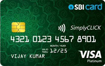 SBI Simply Click Card Card