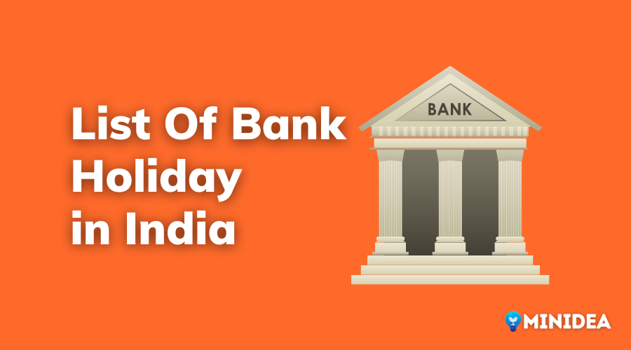List Of Bank Holiday in India