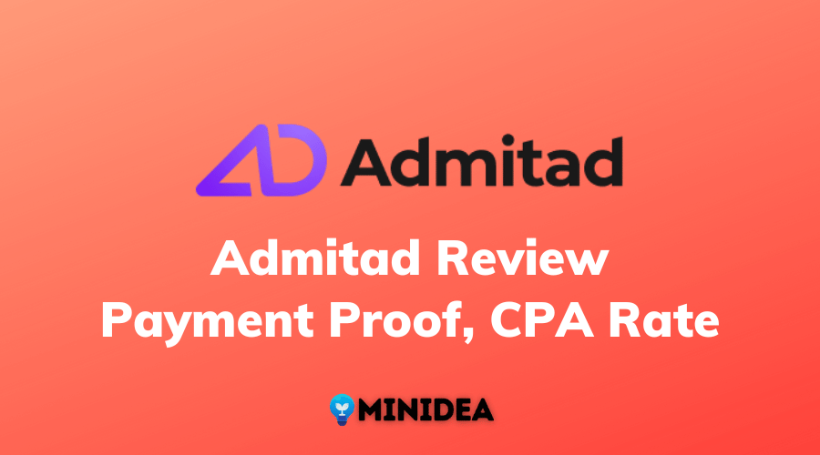 Admitad Review Payment Proof, CPA Rate