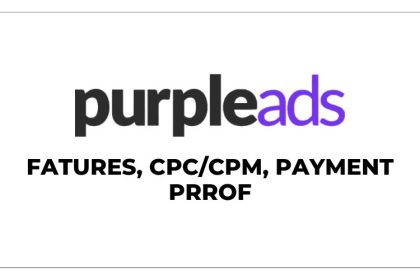 Purpleads Review Payment Proof CPC Rate