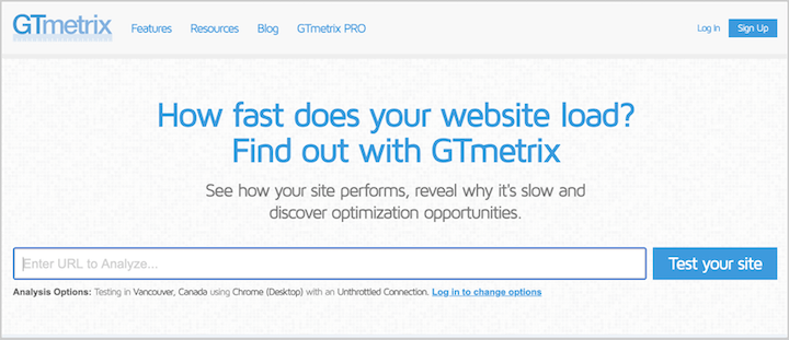 google ranking factors gtmetrix