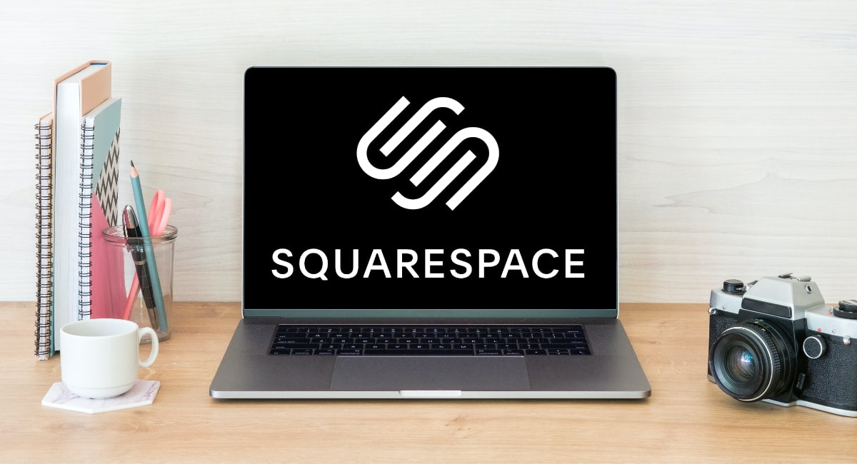 Squarespace website design page builder