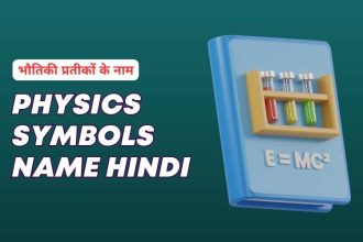 Physics Symbols Name List in Hindi