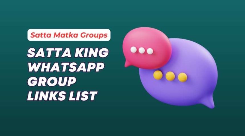 Satta King WhatsApp Group Links List