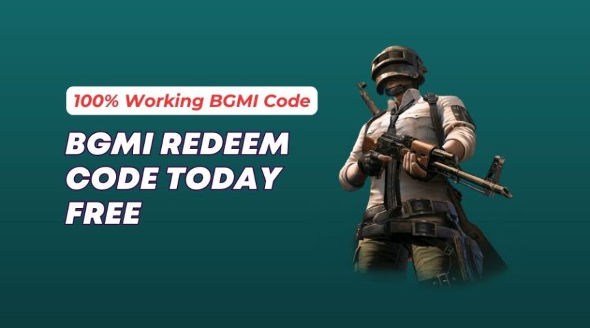 Working BGMI Redeem Code Today