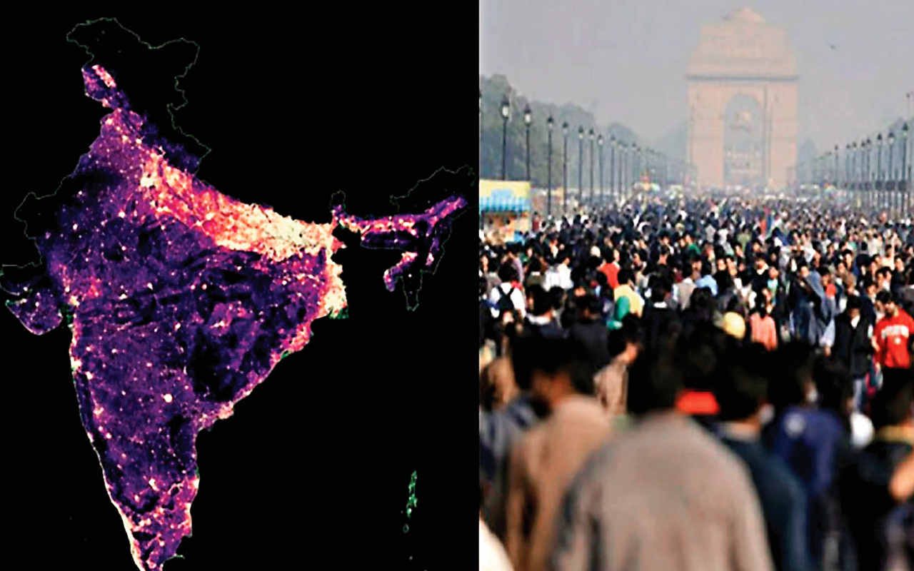 india ki population kitni hai