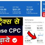 Adsense CTR Kaise Badhaye Hindi