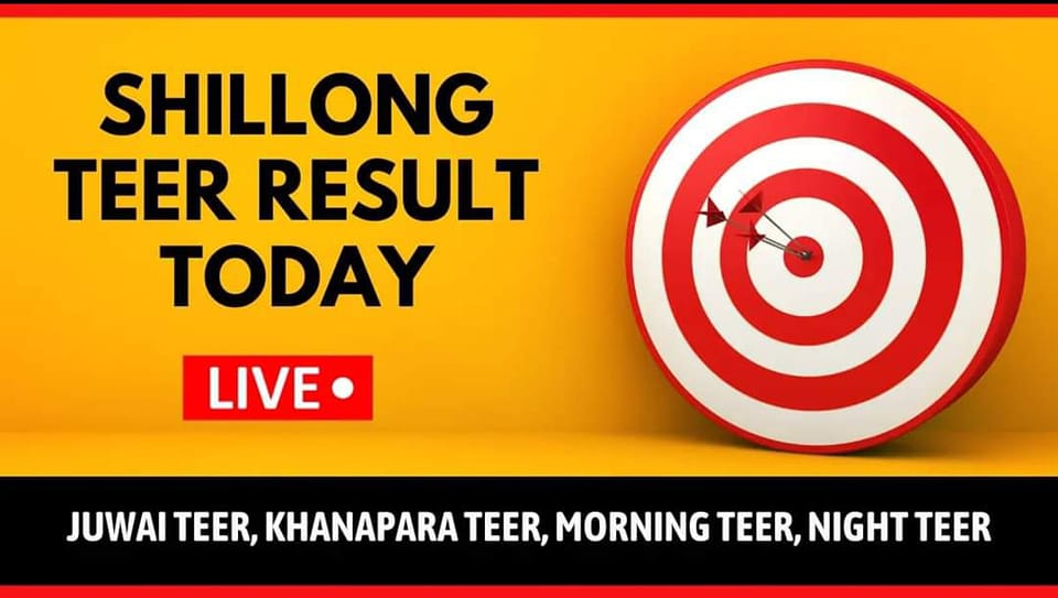 Shillong Teer Result Live Today