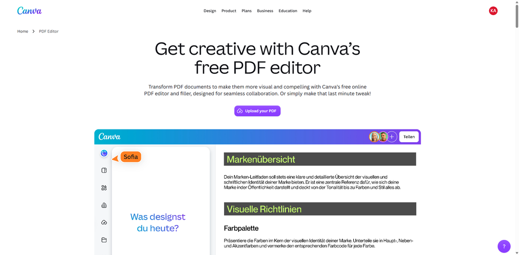 canva pdf editor