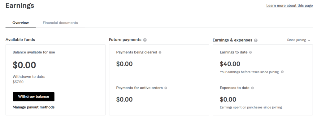 Fiverr Earning
