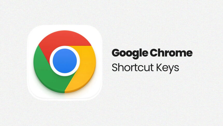 google chrome shortcut keys list