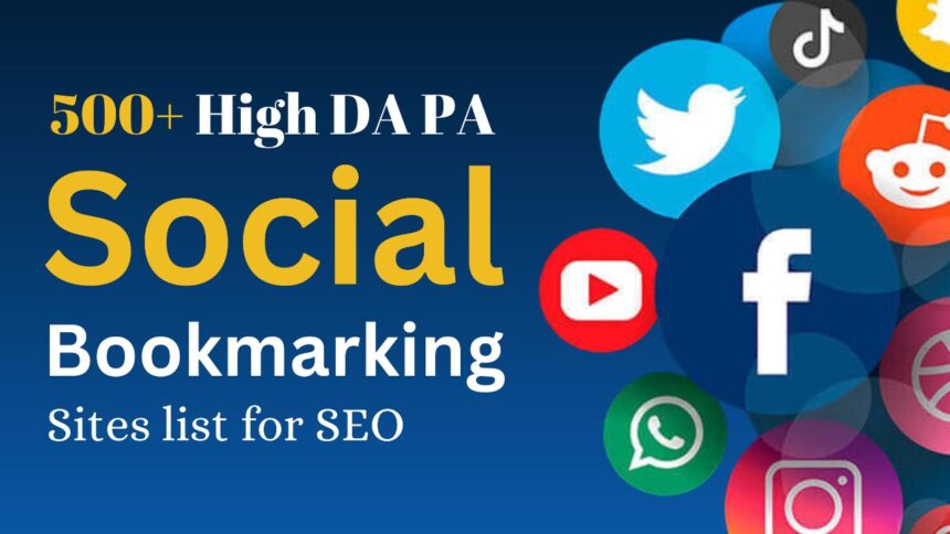 high da social bookmarking sites list