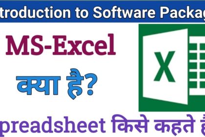 What is MS Excel in Hindi