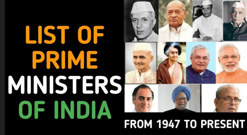 List of Prime Ministers of India