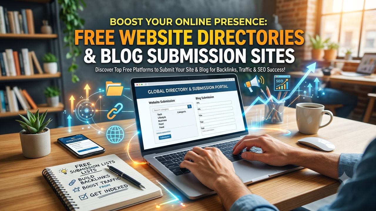 Free Website Directories and Blog Submission Sites