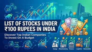 List of Stocks Under 100 Rupees in India