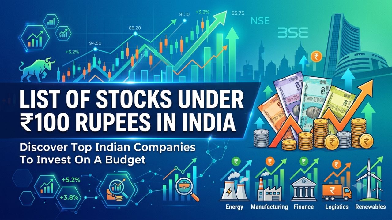 List of Stocks Under 100 Rupees in India