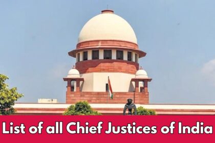 List of all Chief Justices of India