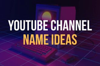 YouTube Channel Name Ideas List