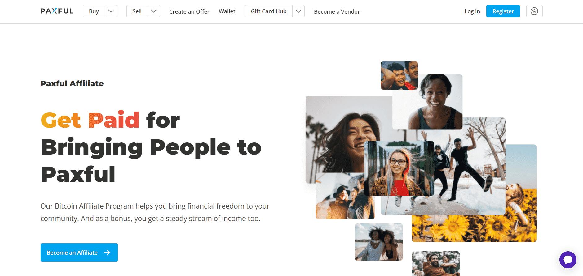 Paxful Cryptocurrency Affiliate Programs