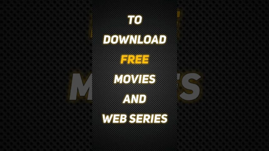 Best Web Series Download Websites
