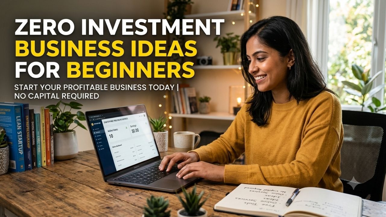 Zero Investment Business Idea for Beginners