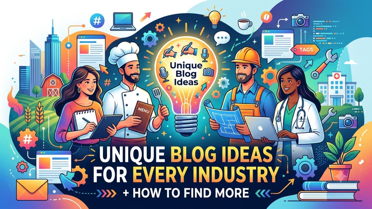 Unique Blog Ideas for Every Industry