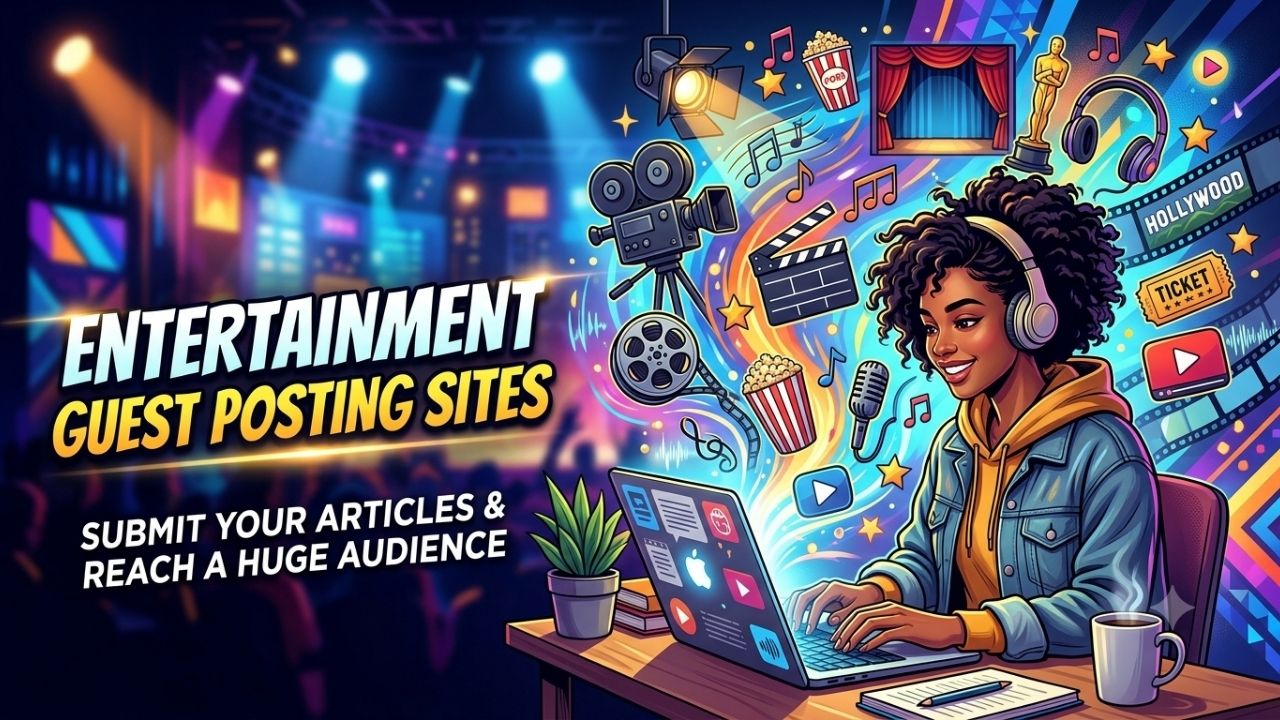 Entertainment Guest Posting Sites