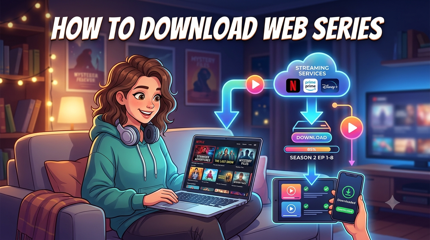 How to Download Web Series