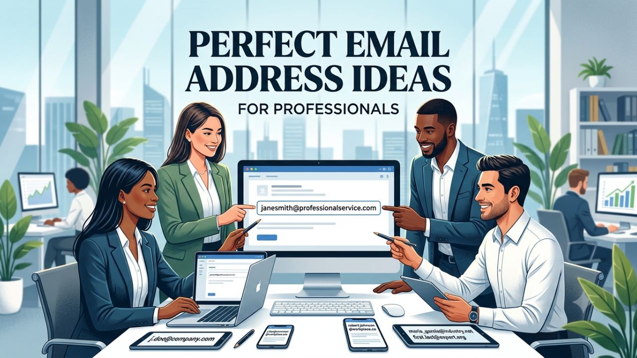 Perfect Email Address Ideas for Professionals