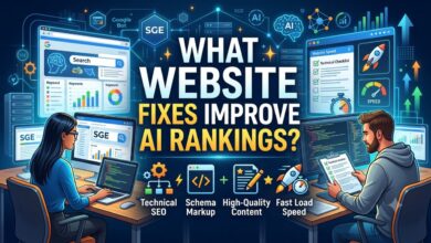 What Website Fixes Improve AI Rankings