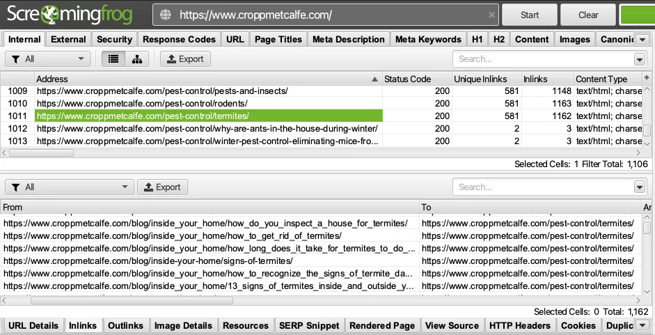 Performing an Internal Linking Audit