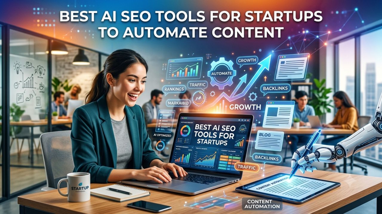 Best AI SEO Tools for Startups to Automate Content