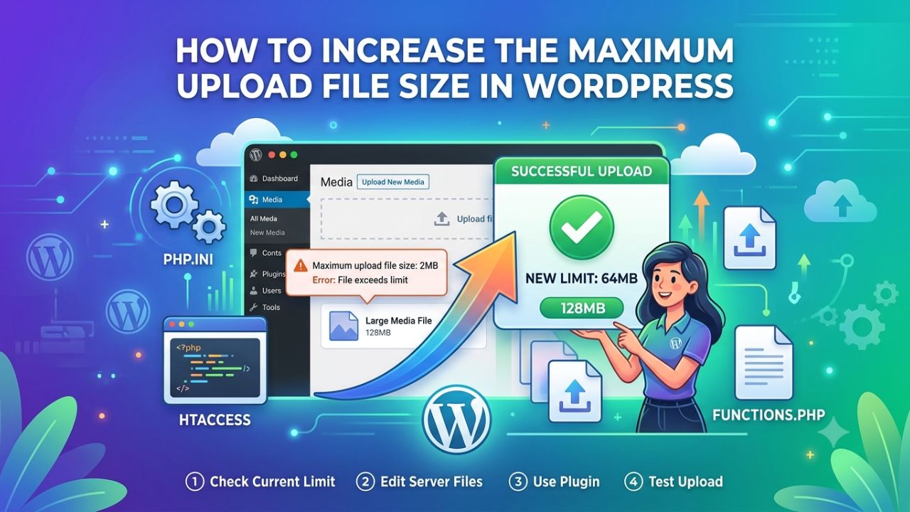 How to Increase the Maximum Upload File Size in WordPress